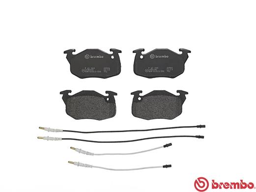 A.B.S. P 61 044 BREMBO Bremsbelagsatz, Scheibenbremse